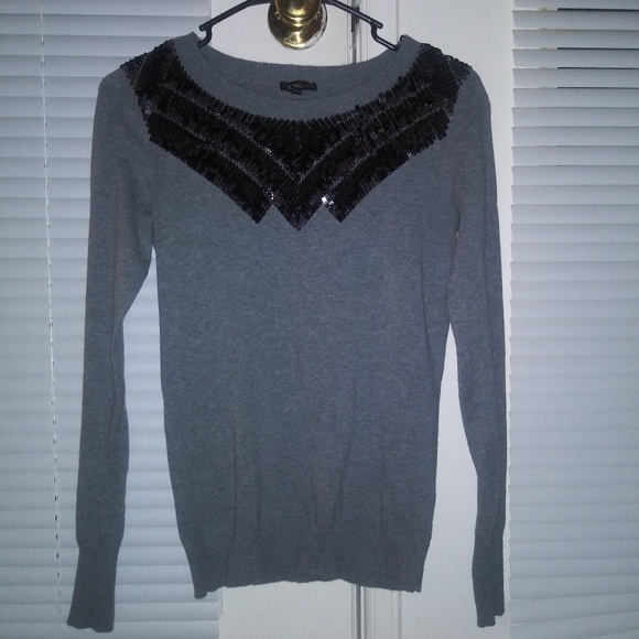 Gilttered sequined sweater - Picture 1 of 3